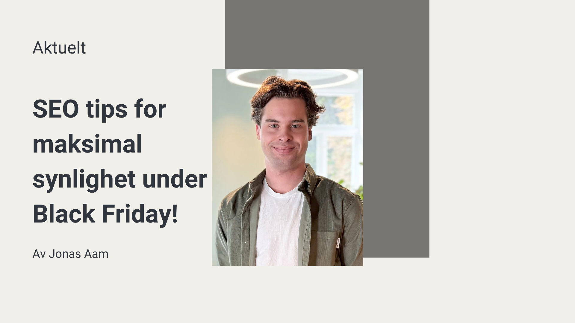 SEO-tips for maksimal synlighet under Black Friday – Amidays